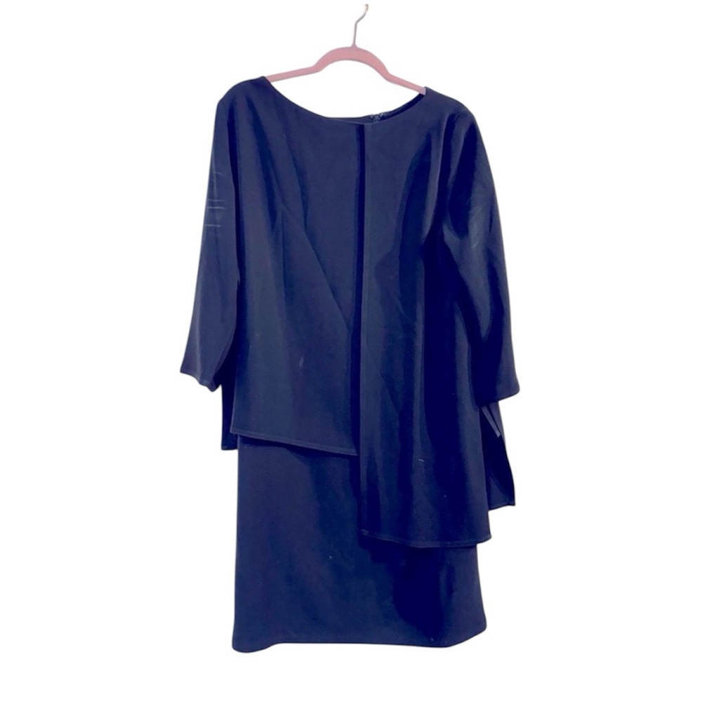 TOM AND LINDA PLATT Elegant Black Women's Dress SZ 14‎